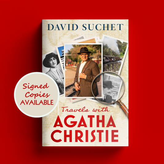 Travels with Agatha Christie by David Suchet SIGNED