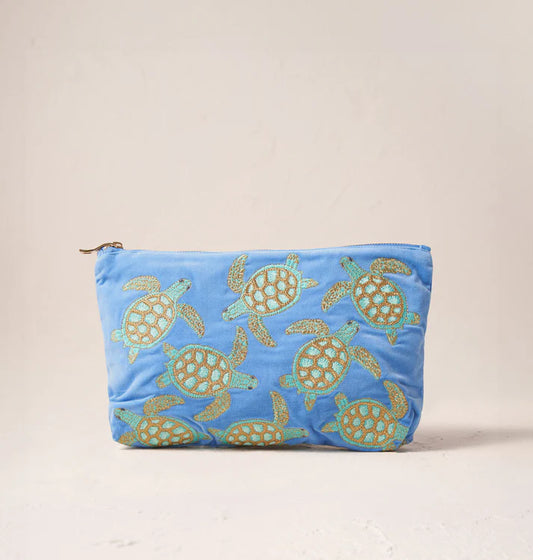 Elizabeth Scarlett Everyday Pouch Swimming Turtle