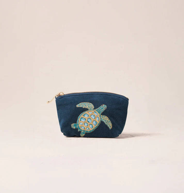 Elizabeth Scarlett Coin Purse Turtle Conservation