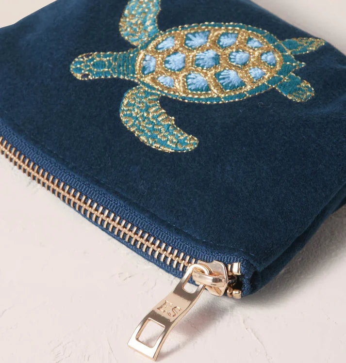 Elizabeth Scarlett Coin Purse Turtle Conservation