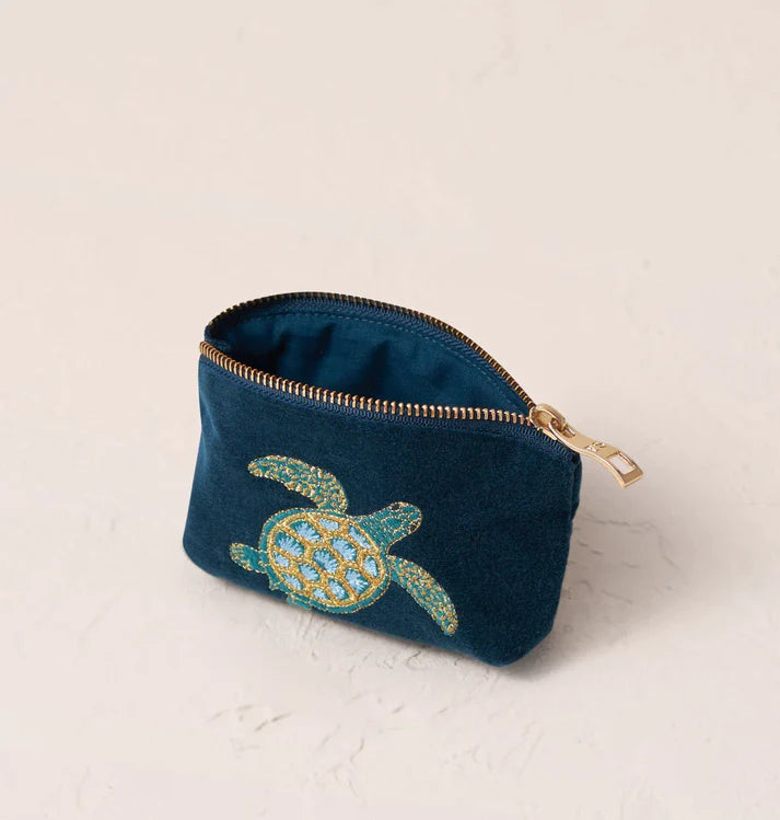 Elizabeth Scarlett Coin Purse Turtle Conservation