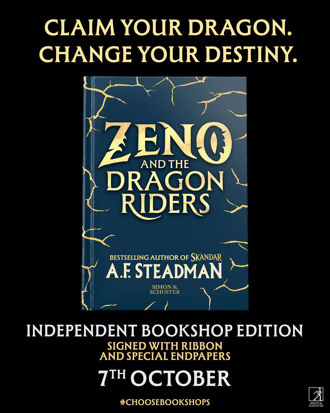 ZENO AND THE DRAGON RIDERS - AF Steadman - signed pre order