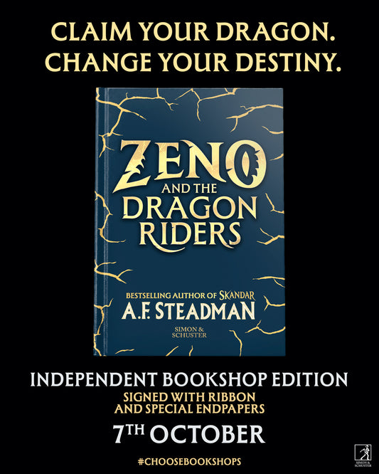 ZENO AND THE DRAGON RIDERS - AF Steadman - signed pre order