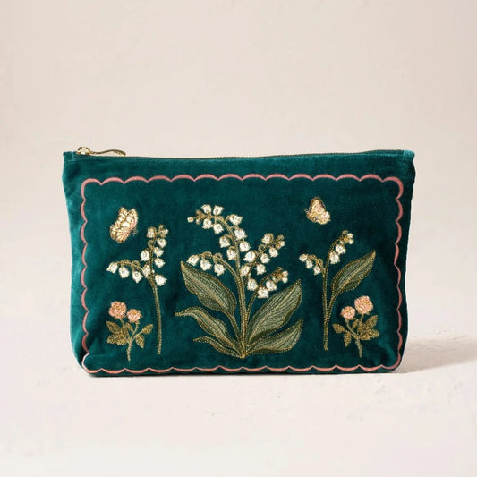 Elizabeth Scarlett Everyday Pouch Lily of the Valley