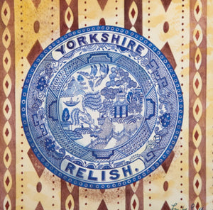 Card - Victorian Crockery 'Yorkshire Relish' by Emily Sutton