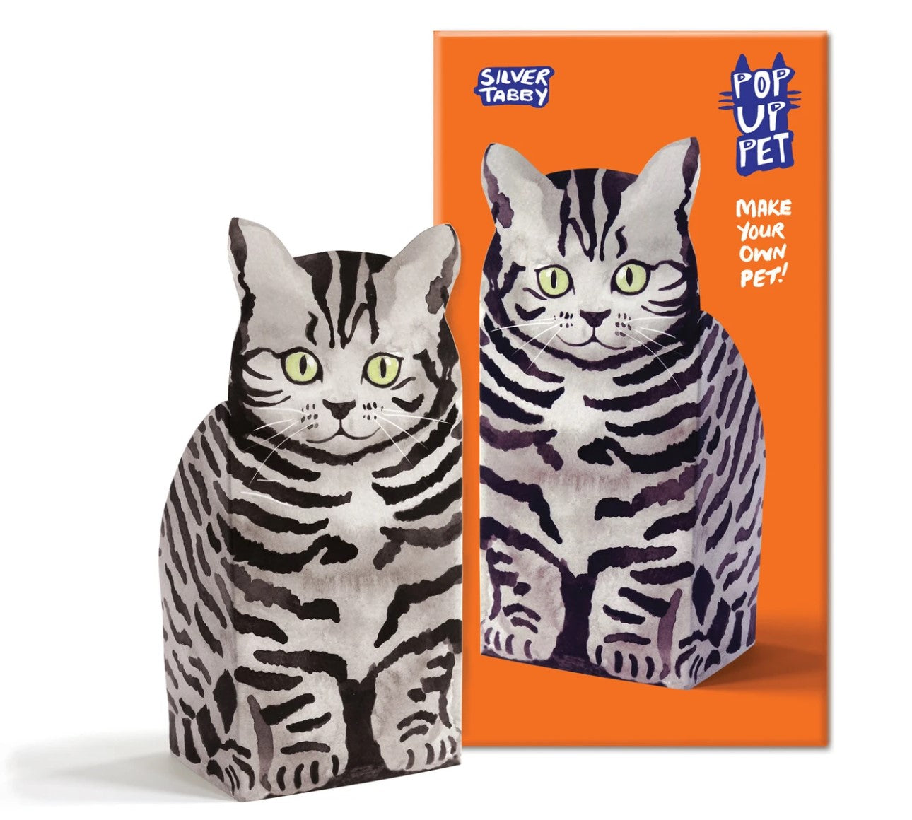 Pop Up Pet (Silver Tabby)