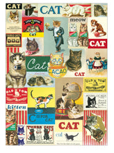 Load image into Gallery viewer, Cavallini Vintage Cats Wrapping Paper Poster
