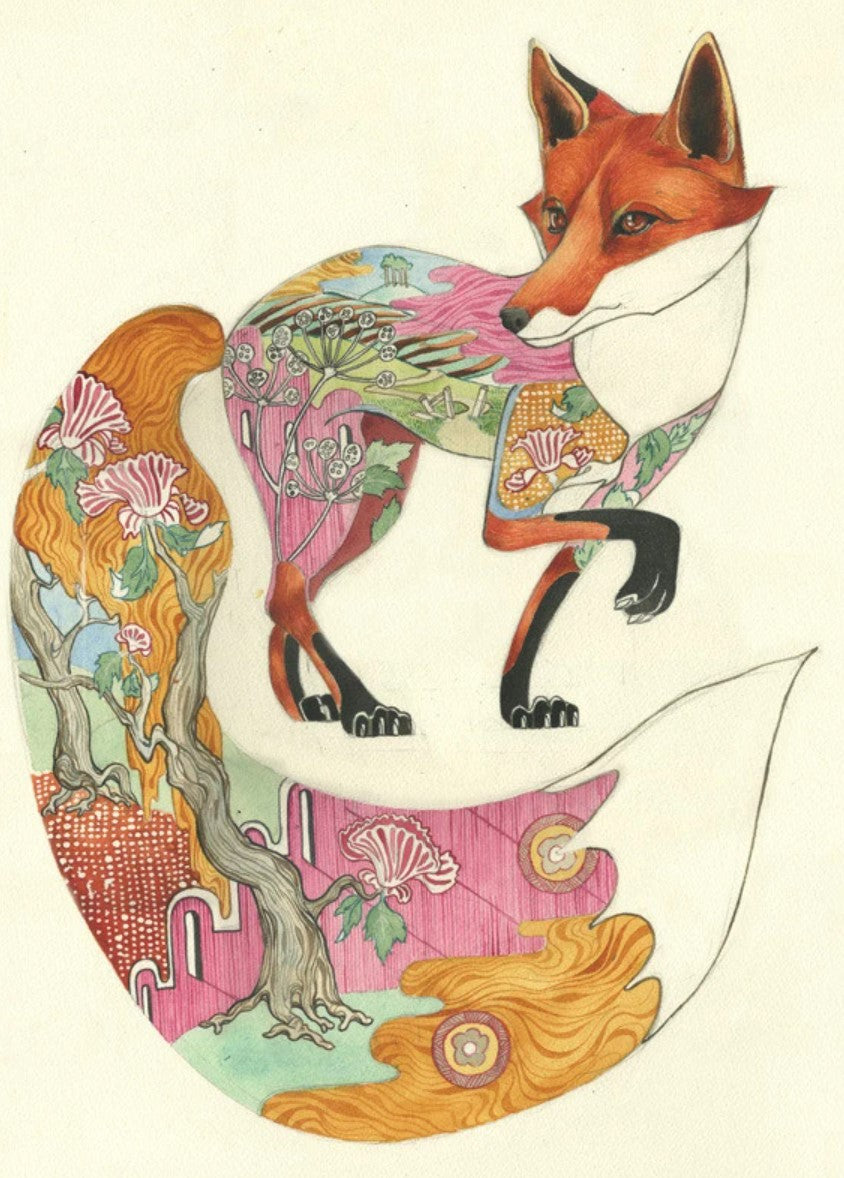 Card - Fox by Daniel Mackie