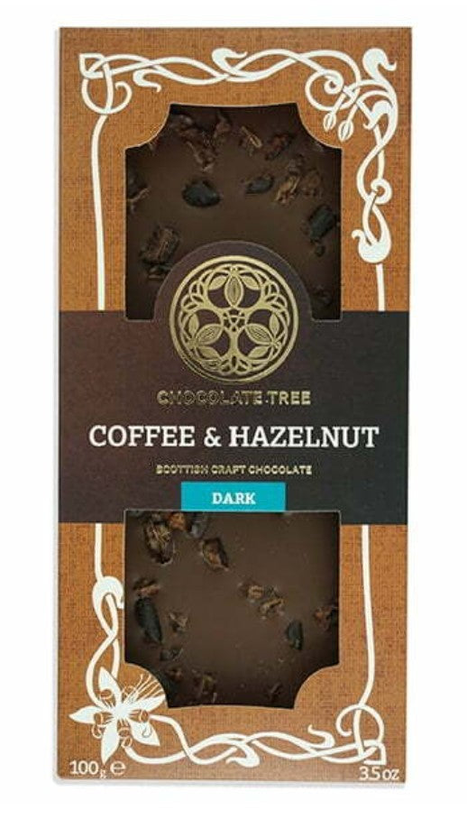 Chocolate Tree 100g Chocolate Bar Coffee/Hazelnut