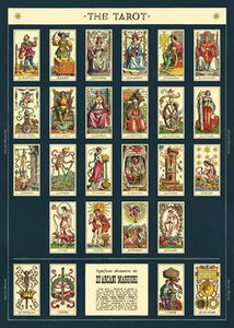 Cavallini  Tarot Wrapping Paper Poster
